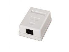 ROSETA DE SUPERFICIE AISENS RJ45 CAT5E UTP 1XTOMA BLANCO A138-0296