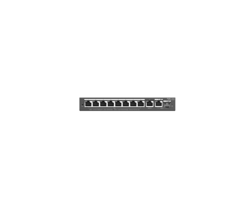 Ruijie Networks RG-ES210GS-P switch Gestionado L2 Gigabit Ethernet (10/100/1000) Energía sobre Ethernet (PoE) Negro