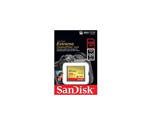 SanDisk CF Extreme 128GB memoria flash Compact Flash SDCFXSB-128G-G46