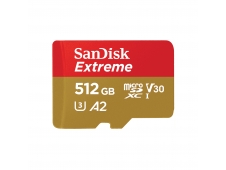 SanDisk Extreme 512 GB MicroSDHC UHS-I Clase 10