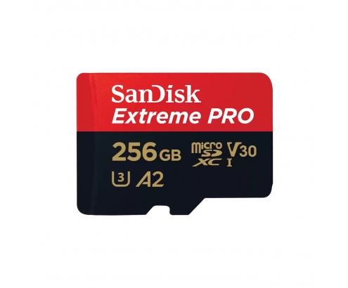 SanDisk Extreme PRO 256 GB MicroSDXC UHS-I Clase 10