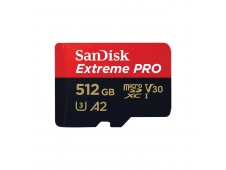 SanDisk Extreme PRO 512 GB MicroSDXC UHS-I Clase 10