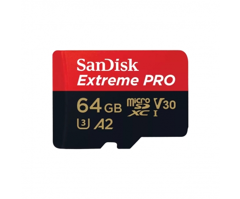 SanDisk Extreme PRO 64 GB MicroSDXC UHS-I Clase 10