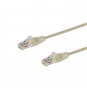 StarTech.com Cable de red Cat6 UTP Delgado con Conectores RJ45 sin Enganches - 3m Gris