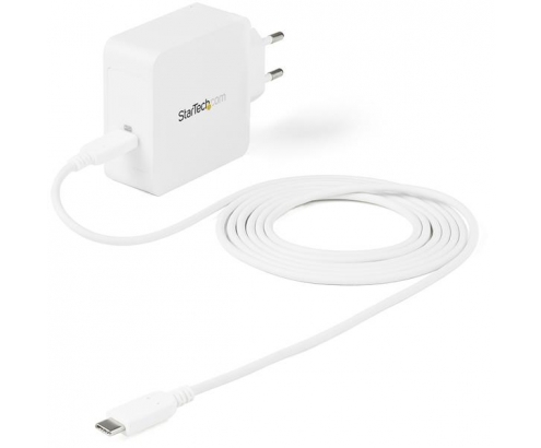 StarTech.com Cargador de Pared USB-C de 1 Puerto con 60W de Entrega de Alimentación PD WCH1CEU