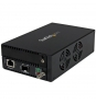 StarTech.com Conversor de Medios Ethernet de Cobre a Fibra de 10 Gigabits - Gestionado - con SFP+ Abierto