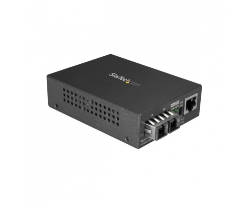 StarTech.com MCMGBSCSM10 convertidor de medio 1000 Mbit/s 1310 nm Monomodo Negro