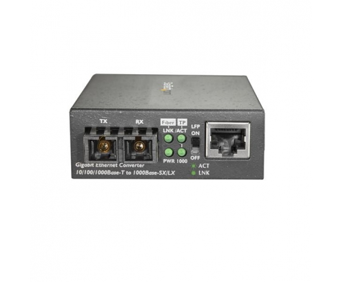 StarTech.com MCMGBSCSM10 convertidor de medio 1000 Mbit/s 1310 nm Monomodo Negro