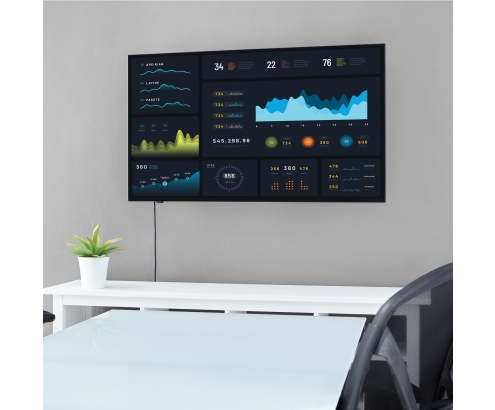 StarTech.com Soporte vesa de pared para tv o monitor lcd led o plasma de 32P a 75P Negro 