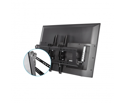 StarTech.com Soporte vesa de pared para tv o monitor lcd led o plasma de 32P a 75P Negro 