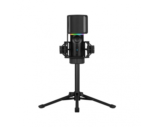 Streamplify Ring Light Microfono MIC RGB USB-A Negro + tripode incluido