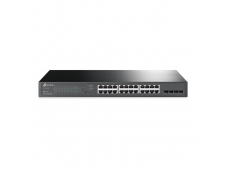 Switch tp-link gigabit ethernet 10/100/1000 24 puertos energia sobre e...