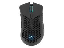 White Shark LIONEL-B ratón Juego Ambidextro Bluetooth Óptico 10000 D...
